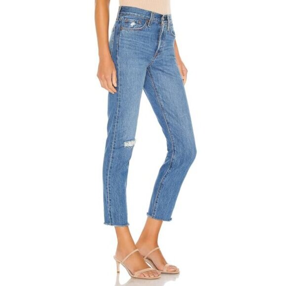 NWT LEVI'S Premium Wedgie Icon Size 25 Athens Hera - Picture 2 of 12